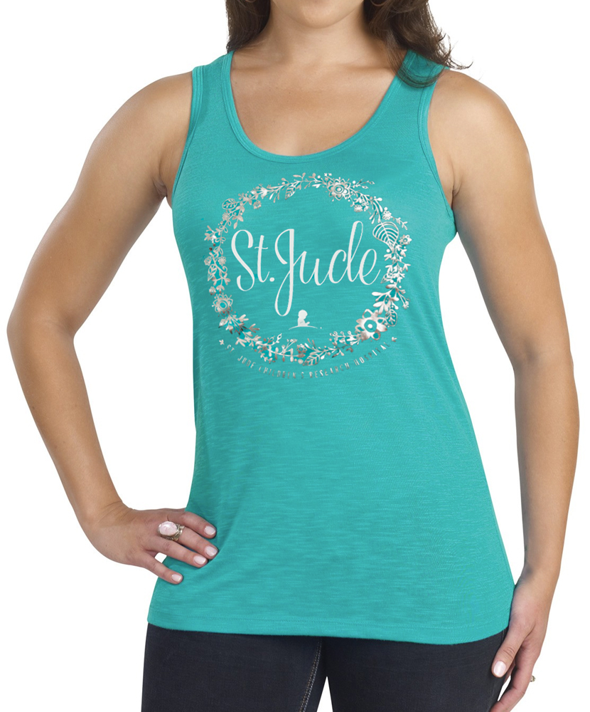 Ladies' Circle Leaf Tank - Large